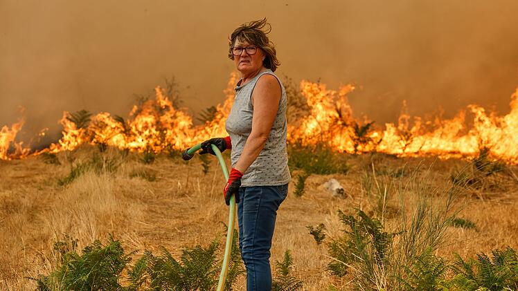Waldbrände in Spanien