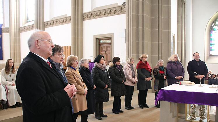 Eindrücke von der Wahl im Sonntagsgottesdienst in der Herz-Jesu-Stadtpfarrkirche. Foto: Ralf Ruppert