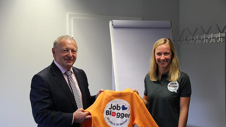 Stets erkennbar am T-Shirt, Pullover...Johannes Schlereth