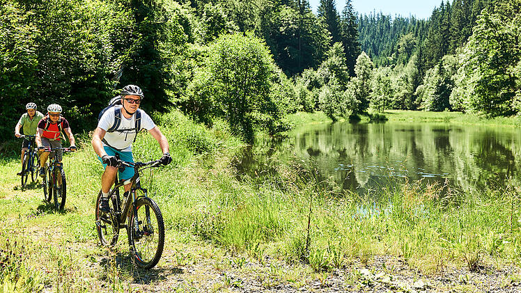 Radtouren im Frankenwald: Entlang der Wilden Rodach