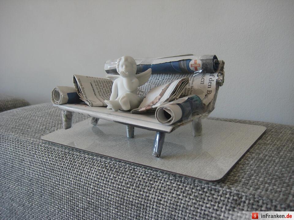 Kl. 4b, Anna-Grundschule Forchheim (Sofa für meinen Schutzengel)
