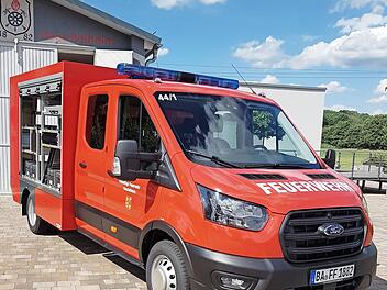 Das neue Tragkraftspritzenfahrzeug Foto: privat