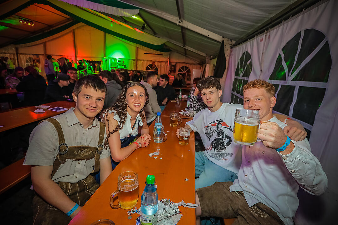 Es herrschte beste Stimmung beim Bierfest!