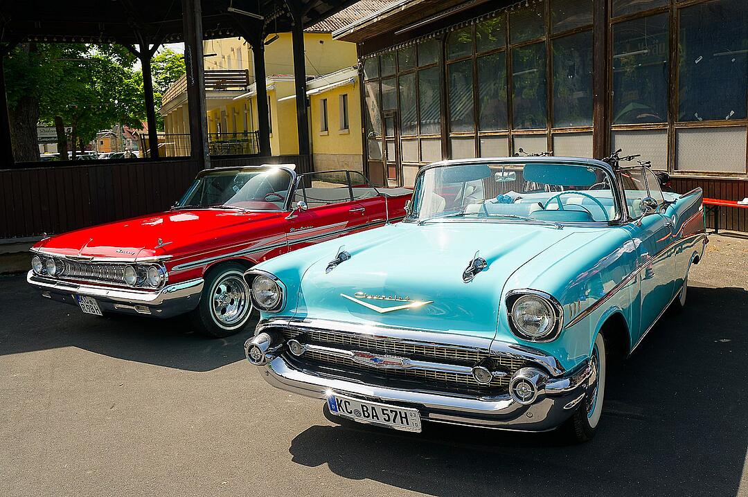 Es gab viele Oldtimer zu bestaunen!
