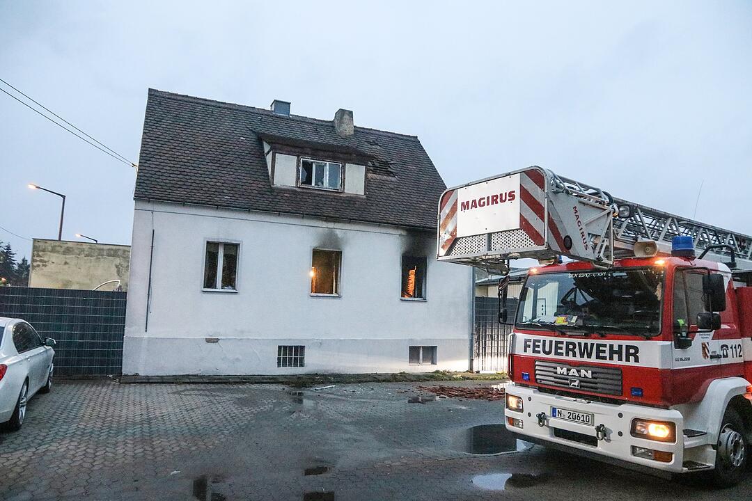 Brandkatastrophe in Nürnberg: Fünf Tote bei Wohnhausbrand