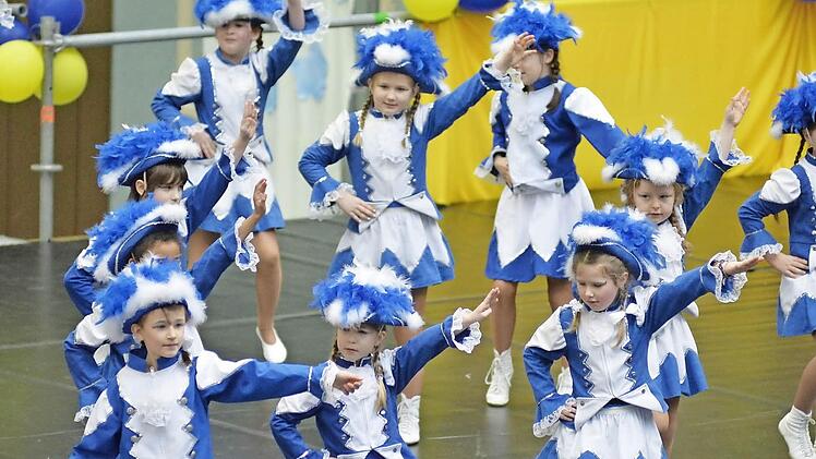 Die Dancers der Kulmbacher Showtanzgarde waren stark vertreten.