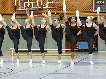 Die Königsgarde vom "Coburger Mohr" beim Training Foto: Klaus Wöhner