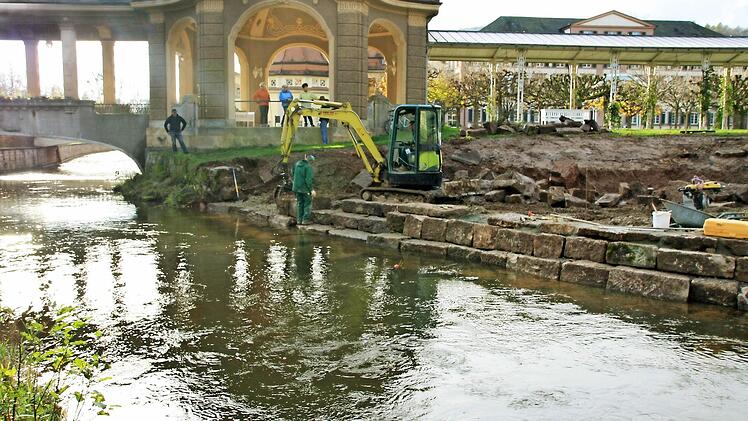 Sensibler Bereich: Unterhalb schließt sich die Bischofsbrücke...