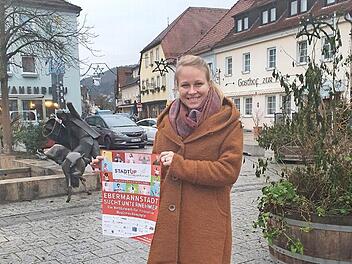 Annika Eckert will mit "Stadt-up" Ebermannstadt beleben. Foto: Carmen Schwind
