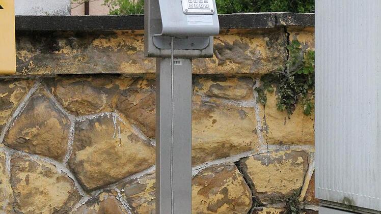 Das Telefon im Marktgraitz