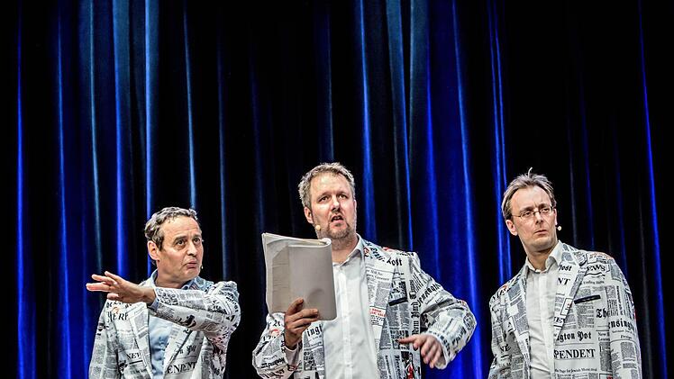 Impressionen vom "TBC"-Gastspiel im Coburger Kongresshaus.Foto: Jochen Berger