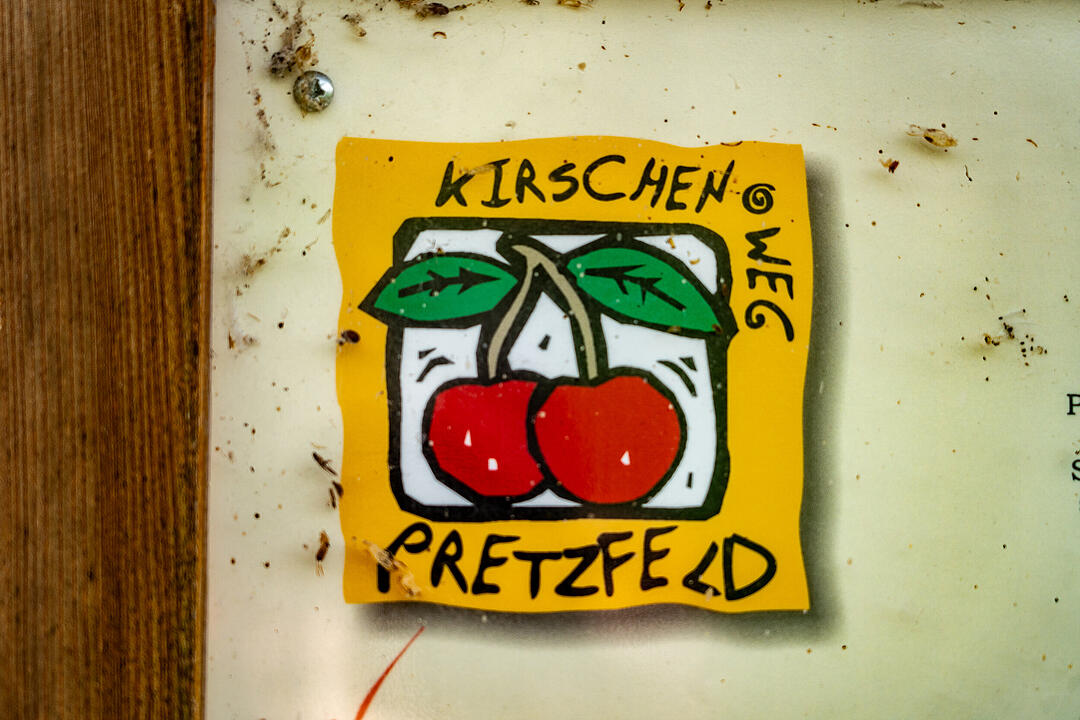 Unterwegs auf dem Kirschenweg.