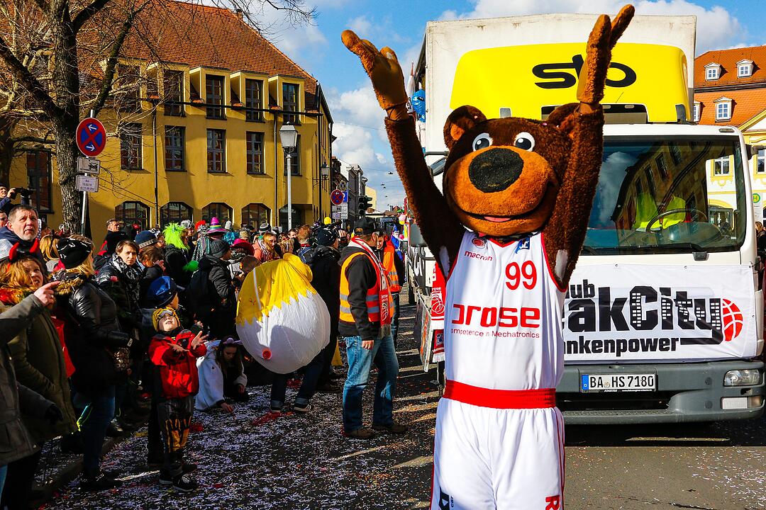 Faschingsumzug in Bamberg