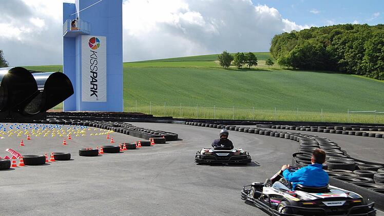 Die Kart-Strecke. Foto: Sigismund von Dobschütz