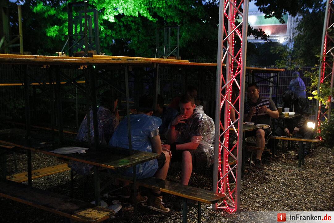 Rock im Park 2016 - Regen am Samstag