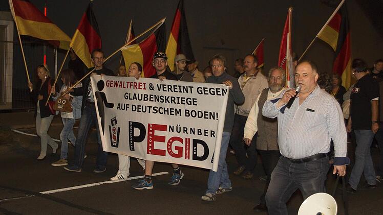 Pegida will wieder in Fürth demonstrieren. Foto: Archiv/News5