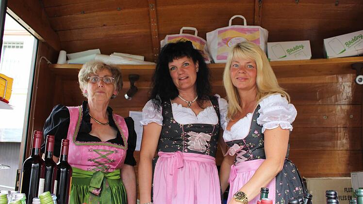 Das 35. Bad Brückenauer Stadtfest wurde am frühen Freitagabend eröffnet. Foto: Julia Raab