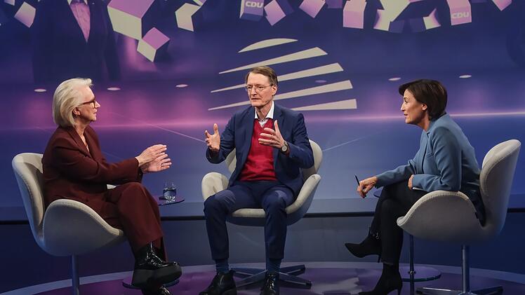 Karl Lauterbach und Wirtschaftswissenschaftlerin  Monika Schnitzer waren am Mittwochabend bei "maischberger" zu Gast.