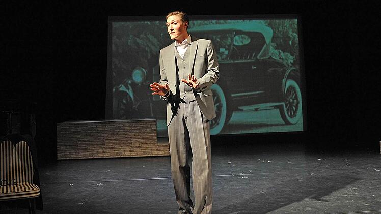 Coburger Erstaufführung von Stephen Dolginoffs "Thrill" in der Reithalle.Foto: Andrea Kremper