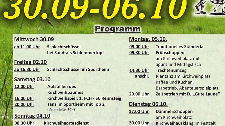Das ist das Originalplakat der Hirschfelder.  Foto: Tobias Wicklein
