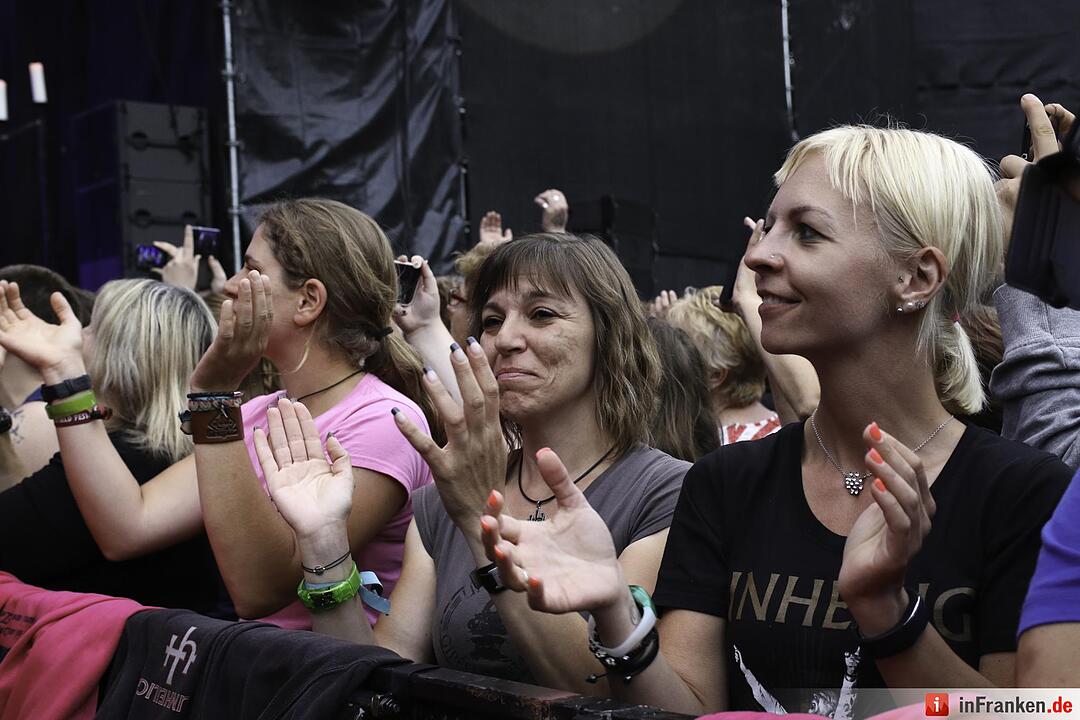 Unheilig und drei Vorbands spieleten am Freitag in Rothenburg ob der Tauber