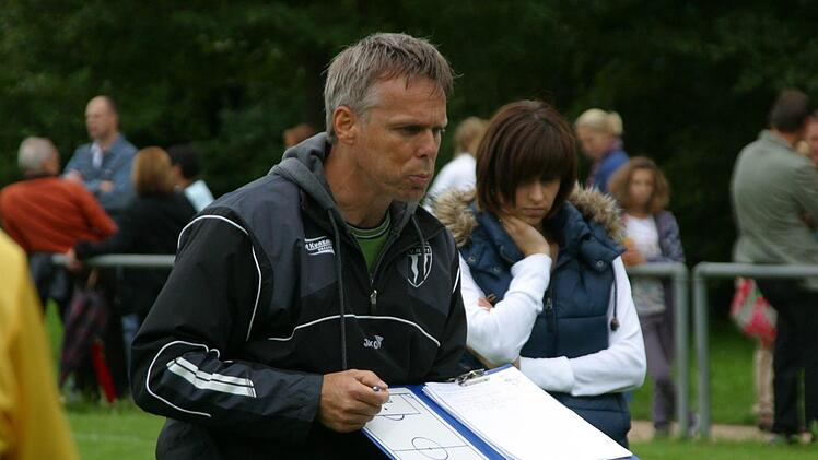 Klaus Keller, hier noch in Diensten des TSV Röthlein.Volker Hensel