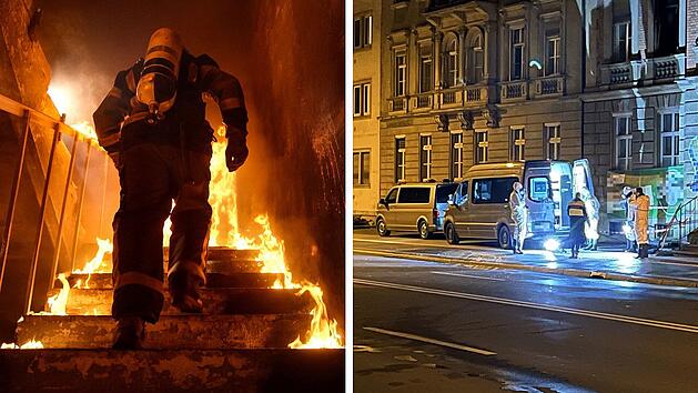 Würzburg: Frau stirbt bei Brand