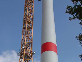 Die Energiegenossen in Münnerstadt nehmen das Kaufangebot für ein Windrad im Windpark nicht an. Foto: Thomas Malz