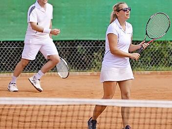 Martin Schöb gewann mit Kathrin Wagner auch den Mixed-Titel beim Siemens-TC Redwitz.  Foto: Werner Bischoff