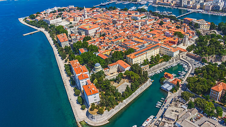Zadar in Kroatien