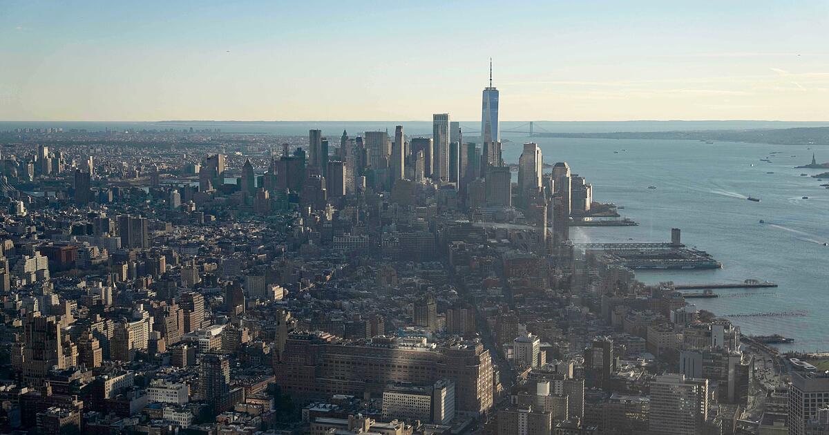 Feuer-in-New-Yorker-Hochhaus