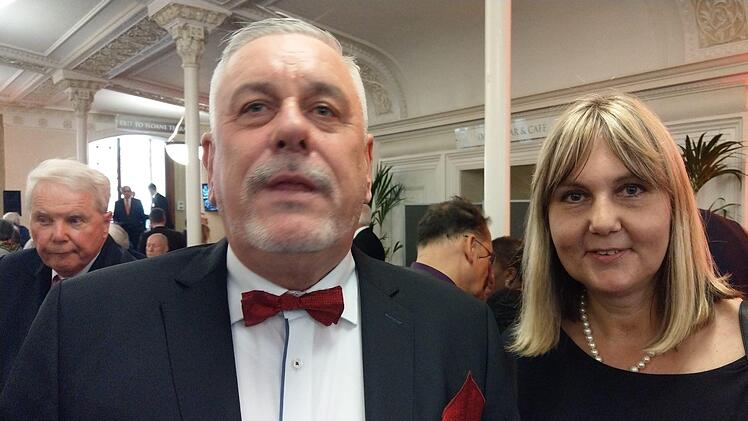 Coburgs OB Norbert Tessmer und Zweite Bürgermeisterin Birgit WeberSimone Bastian