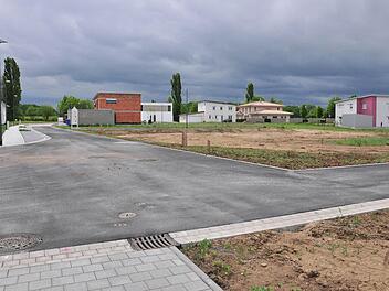 203 0000 Euro investiert die Gemeinde Wonfurt heuer in die Erschließung des Baugebiets Bodenfeld in Wonfurt. Foto: Ulrike Langer