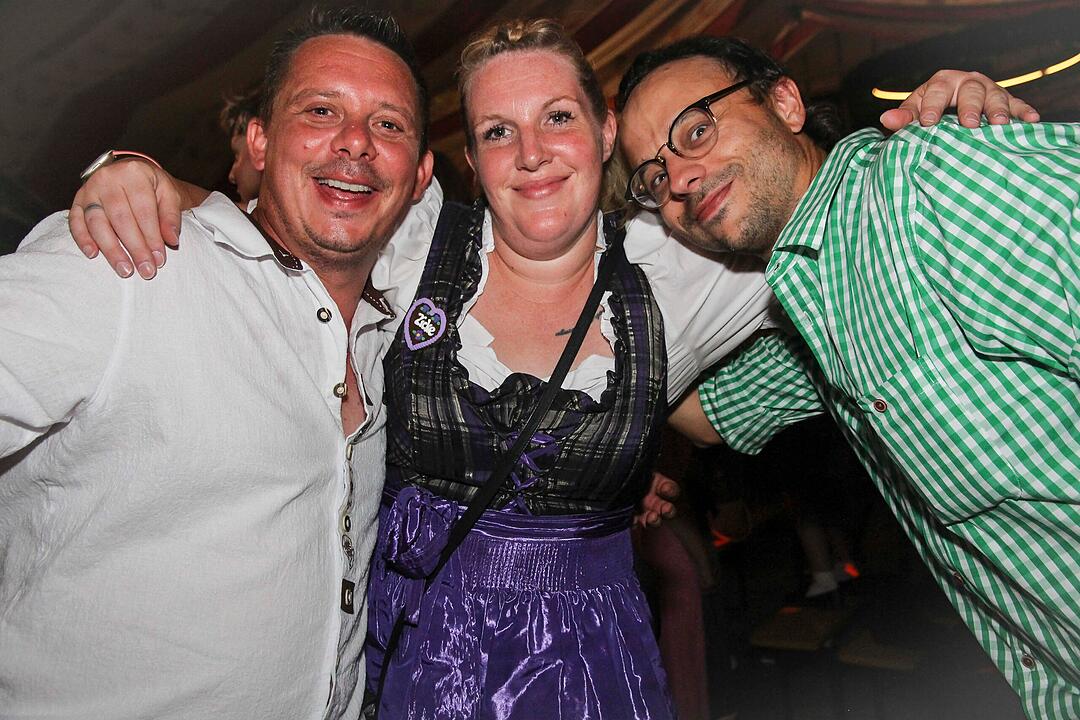 Frontal Party Pur feierte ihre Premiere bei der Bierwoche.