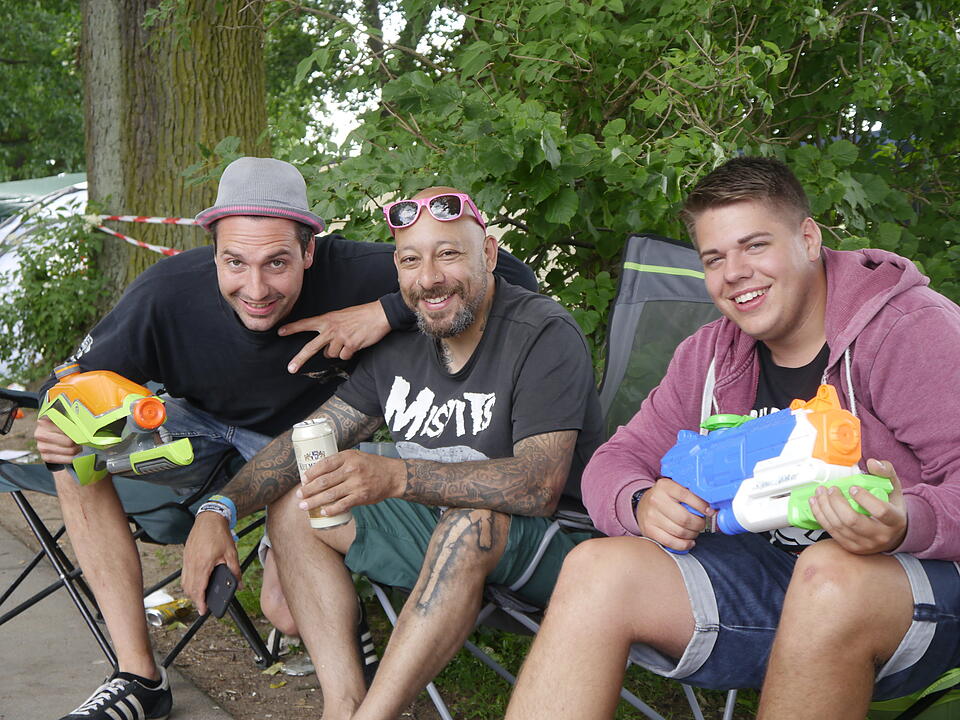 Zweiter Tag bei Rock im Park: Was geht auf dem Zeltplatz ab?