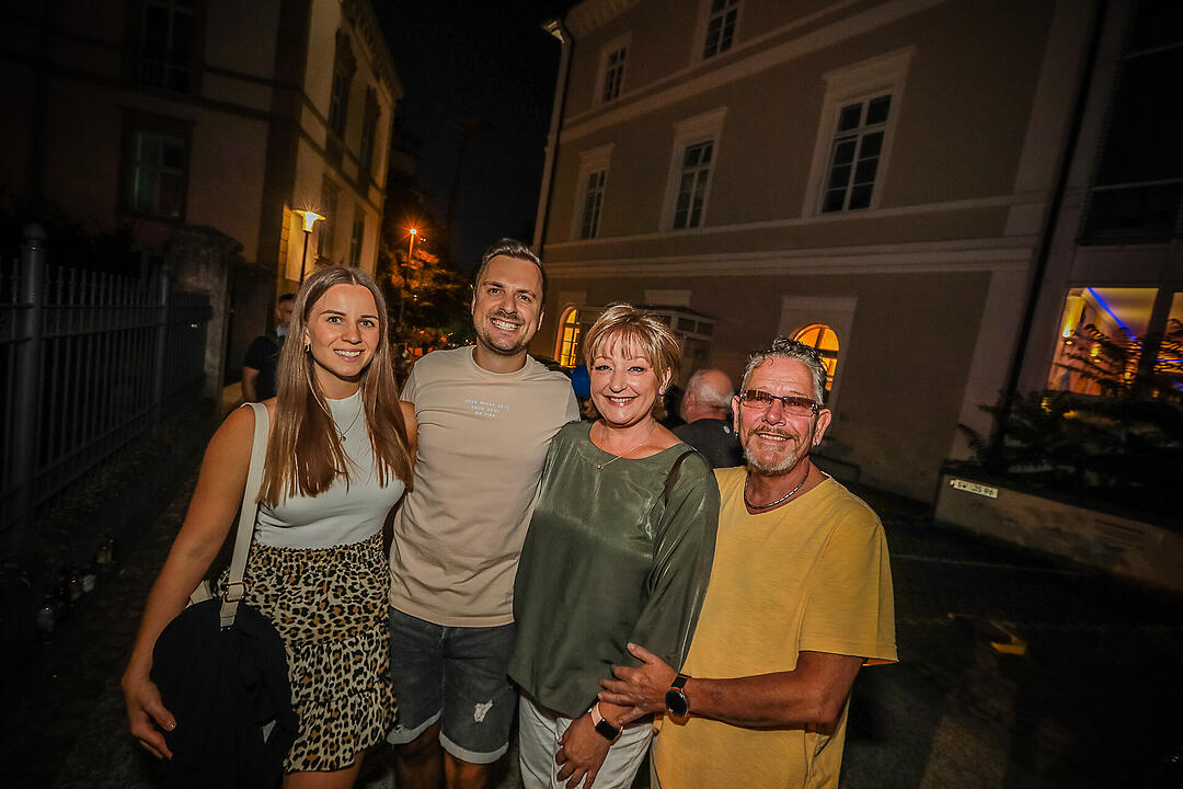 Beste Stimmung beim Stadtfest in Schweinfurt.