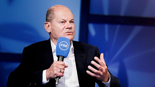 Talkrunde mit Bundeskanzler Scholz