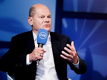 Talkrunde mit Bundeskanzler Scholz