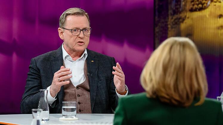 Bodo Ramelow redete sich bei "Maybrit Illner" wiederholt in Rage.