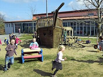 Der Kindergarten in Schönbrunn ist eine gemeinsame Einrichtung der Städte Lichtenfels und Bad Staffelstein. Foto: Andreas Welz