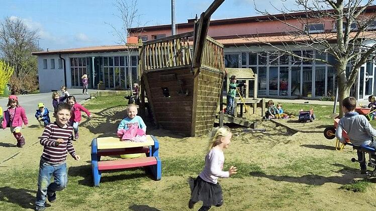 Der Kindergarten in Schönbrunn ist eine gemeinsame Einrichtung der Städte Lichtenfels und Bad Staffelstein. Foto: Andreas Welz
