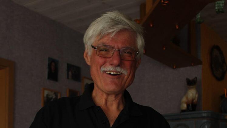 Diesen Zettel hat Werner Tetsch immer ans Fahrrad geheftet. Foto: Manja von Nida