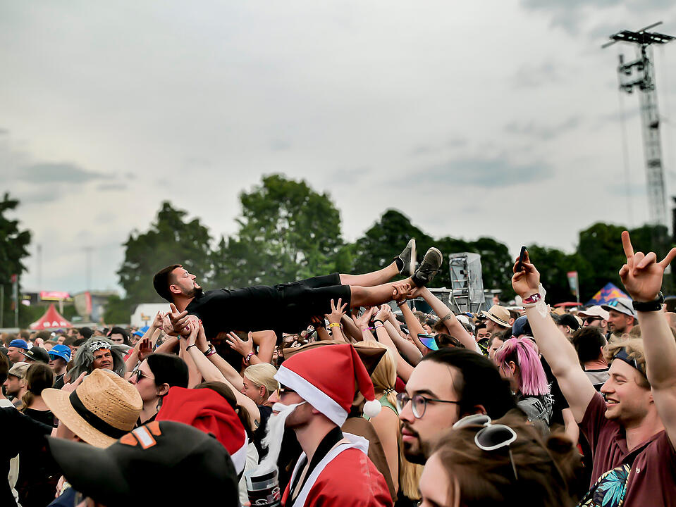 So heiß her ging es bei Rock im Park am Samstag - Stages Teil 2