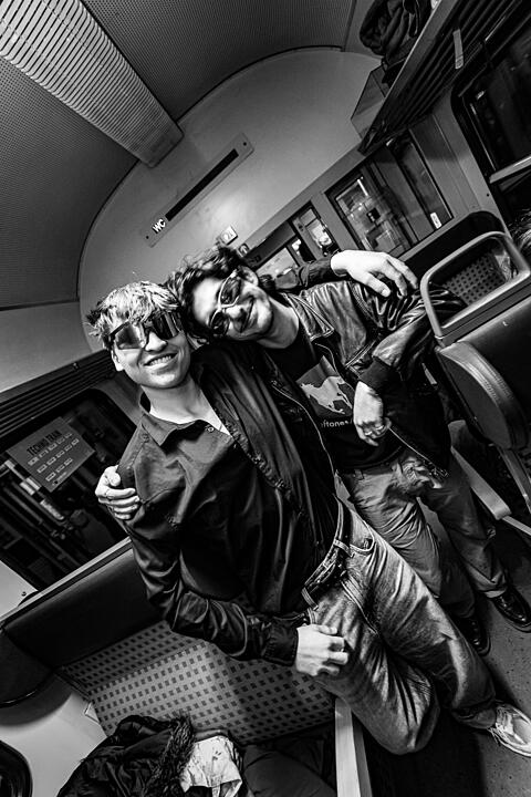 Die beste Party im Zug!