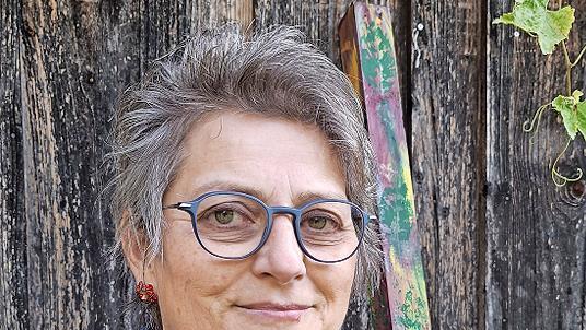 Silvia Prusseit stellt im „Zwischenraum“ in Haßfurt aus.