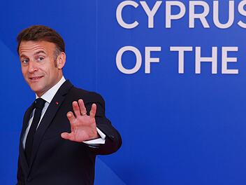 Franz&ouml;sischer Pr&auml;sident Emmanuel Macron