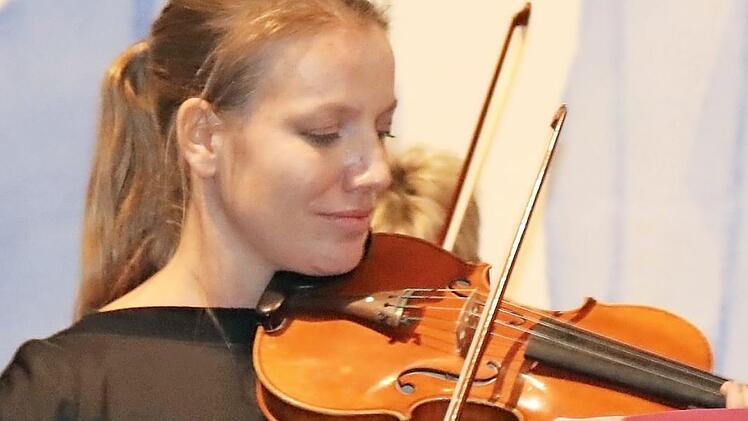 Ina Liebschner bekam als Solistin viel Applaus.