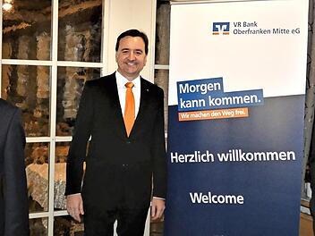 Das Vorstandsteam der VR-Bank Oberfranken Mitte (von links): Stephan Ringwald, der Ende März ausscheidet, Markus Schappert und Frank Kaiser