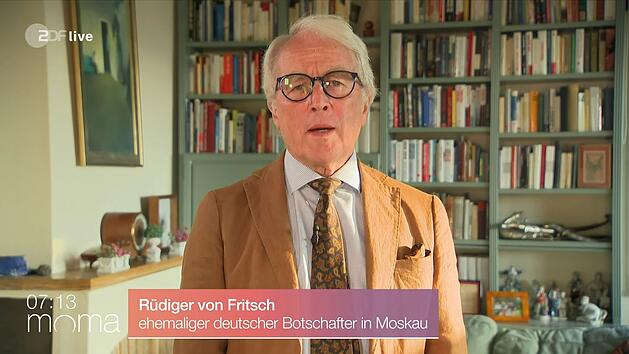 Ex-Botschafter R&uuml;diger von Fritsch forderte im ZDF-"Morgenmagazin" mehr "westliche Geschlossenheit".