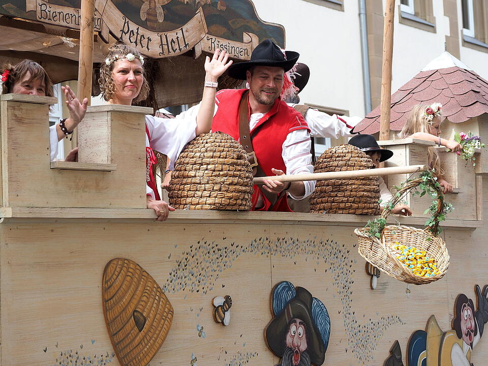 Der sonnt&auml;gliche H&ouml;hepunkt des Rakoczy-Fest.